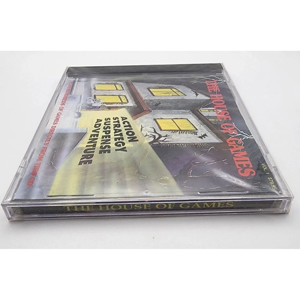 The‎ House of Games Vol 1 PC Game CD ROM Video Game Vintage Sealed